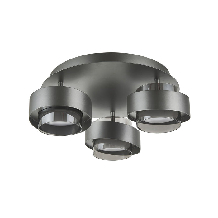 Artcraft - AC6983GR - LED Lantern - Axis - Graphite
