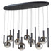Artcraft - AC5004BK - LED Pendant - Modella - Black