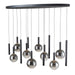 Artcraft - AC5004BK - LED Pendant - Modella - Black