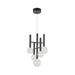 Artcraft - AC6855BK - LED Chandelier - Terra - Black