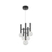 Artcraft - AC6855BK - LED Chandelier - Terra - Black