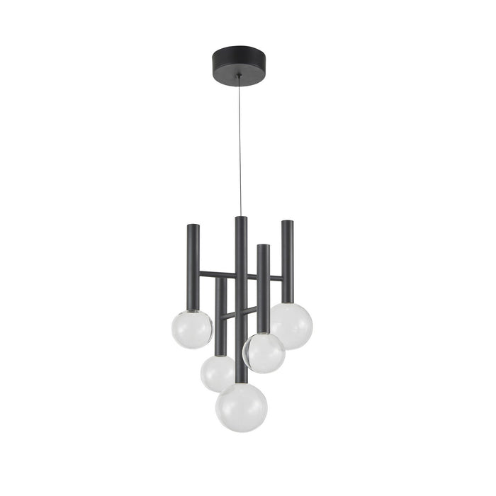 Artcraft - AC6855BK - LED Chandelier - Terra - Black