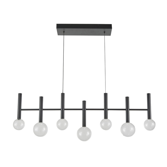 Artcraft - AC6857BK - LED Island Pendant - Terra - Black