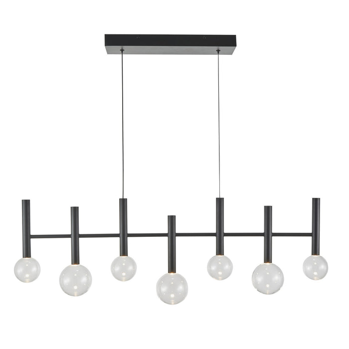 Artcraft - AC6857BK - LED Island Pendant - Terra - Black