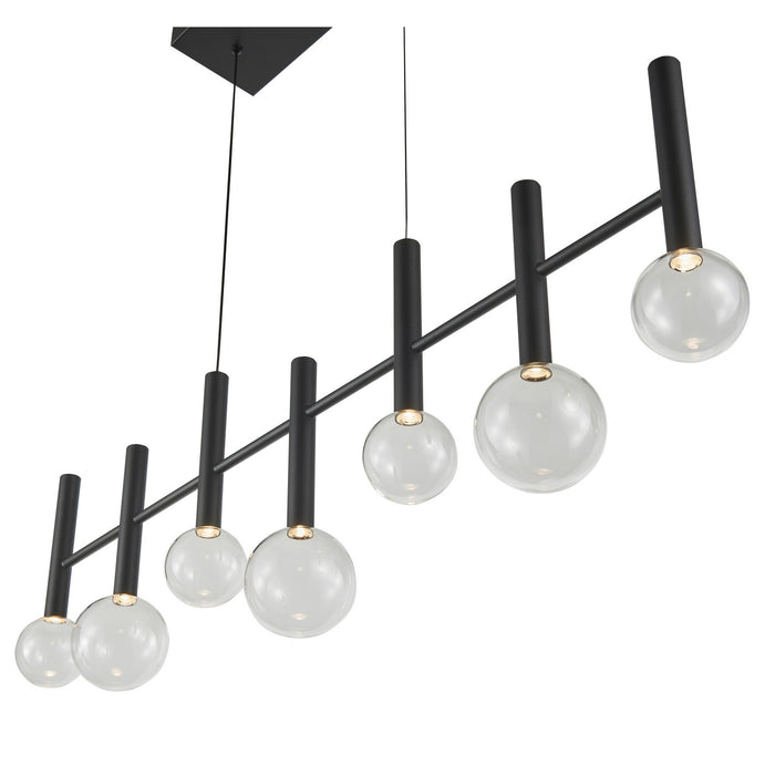 Artcraft - AC6857BK - LED Island Pendant - Terra - Black