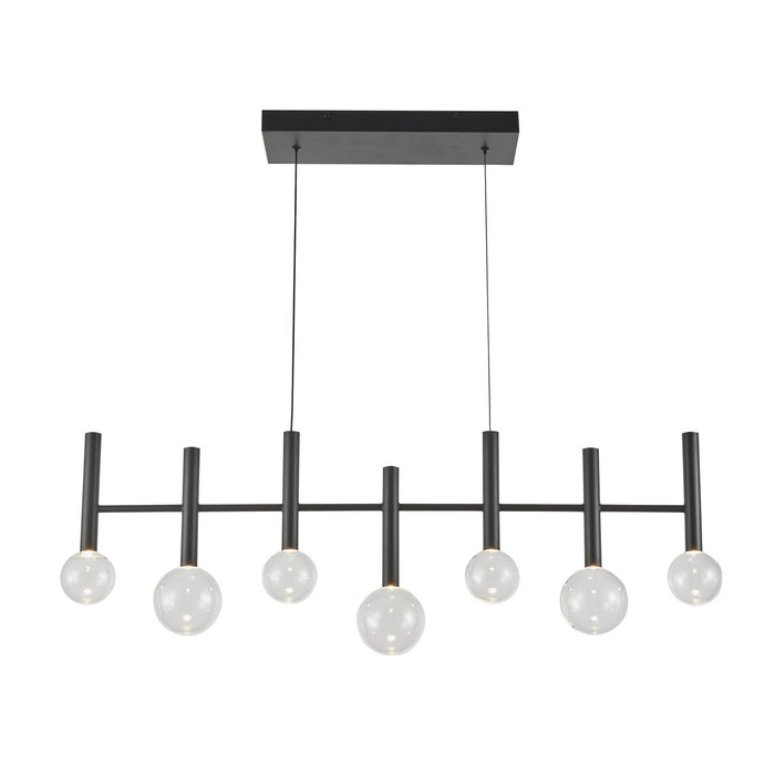 Artcraft - AC6857BK - LED Island Pendant - Terra - Black