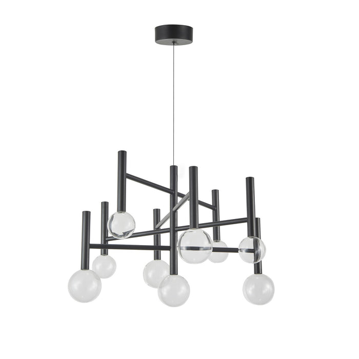 Artcraft - AC6859BK - LED Chandelier - Terra - Black