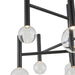 Artcraft - AC6859BK - LED Chandelier - Terra - Black