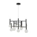 Artcraft - AC6859BK - LED Chandelier - Terra - Black