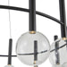 Artcraft - AC6852BK - LED Chandelier - Terra - Black