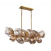 Avenue Lighting - HF7151-AGB - 22 Light Chandelier - Rockefeller - Aged Brass