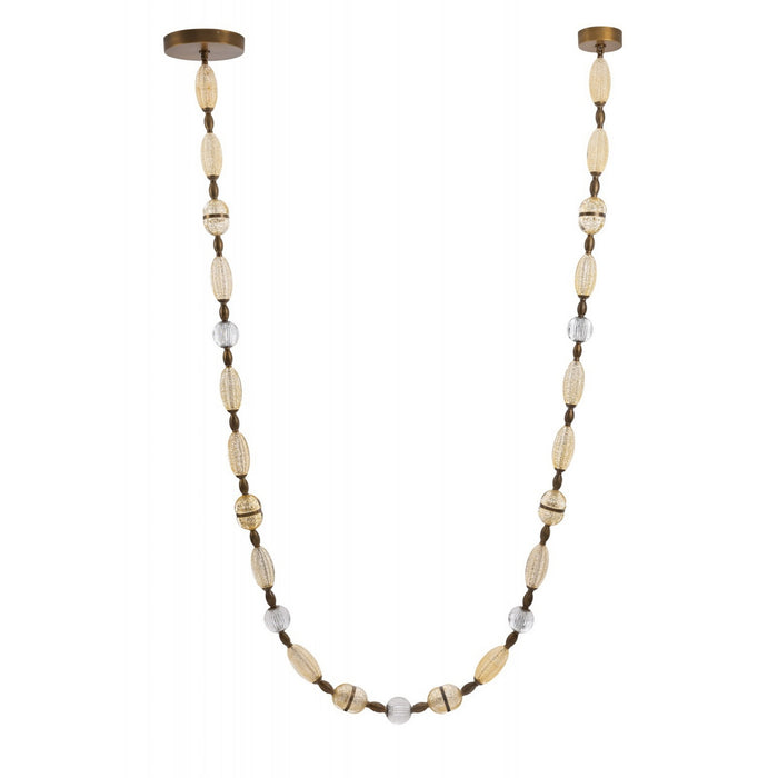 Avenue Lighting - HF7163-AGB - LED Pendant - Dubai - Aged Golden Brass
