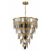 Avenue Lighting - HF7173-AGB - 25 Light Pendant - Paramount - Aged Brass
