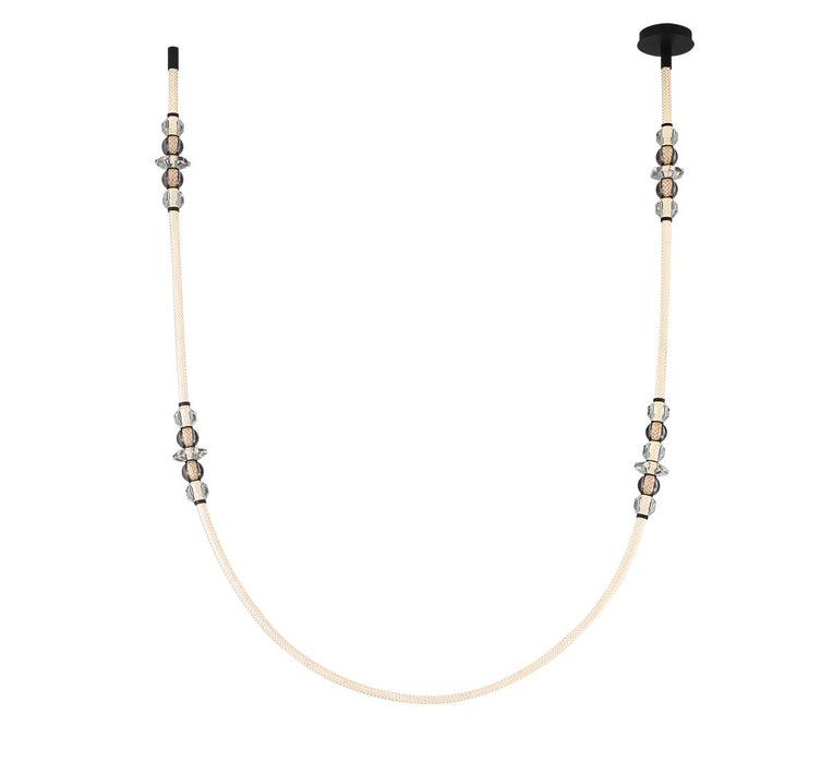 Lib & Co. - 12416-02 - LED Chandelier - Alcamo - Matte black