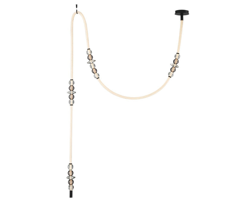 Lib & Co. - 12416-02 - LED Chandelier - Alcamo - Matte black