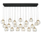 Lib & Co. - 12447-02 - LED Chandelier - Camerino - Matte black