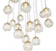 Lib & Co. - 12443-030 - LED Chandelier - Camerino - Painted antique brass