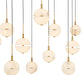 Lib & Co. - 12378-030 - LED Chandelier - Corfu - Painted antique brass