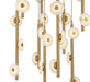 Lib & Co. - 12368-030 - LED Chandelier - Etna - Painted antique brass