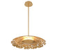Lib & Co. - 12319-028 - LED Chandelier - Lipari - Gold leaf
