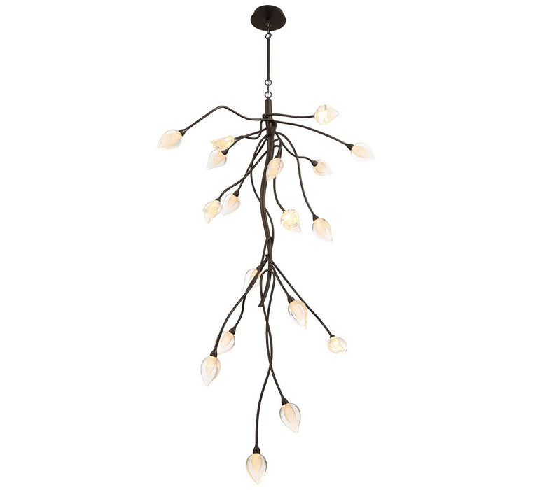 Lib & Co. - 12308-043 - LED Chandelier - Modena - Black with gold accent