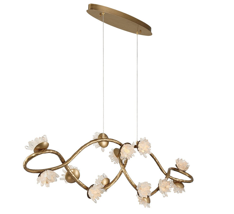 Lib & Co. - 12333-061 - LED Chandelier - Philia - Antique bronze