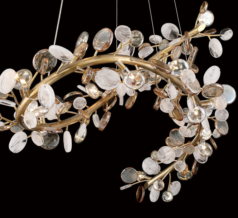 Lib & Co. - 12222-057 - LED Chandelier - Pisa - Antique gold
