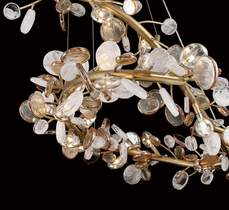 Lib & Co. - 12222-057 - LED Chandelier - Pisa - Antique gold