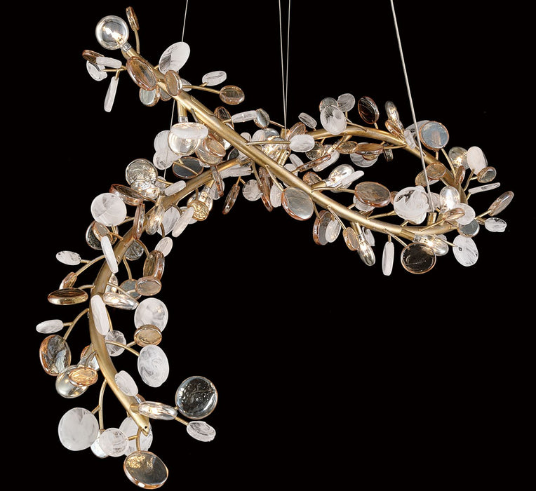 Lib & Co. - 12222-057 - LED Chandelier - Pisa - Antique gold