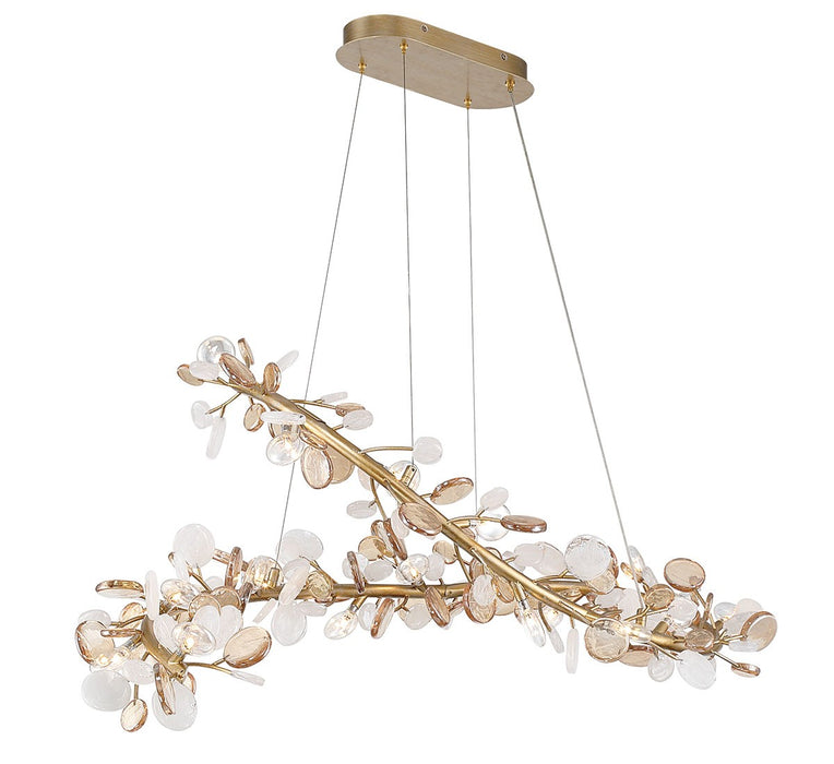 Lib & Co. - 12222-057 - LED Chandelier - Pisa - Antique gold