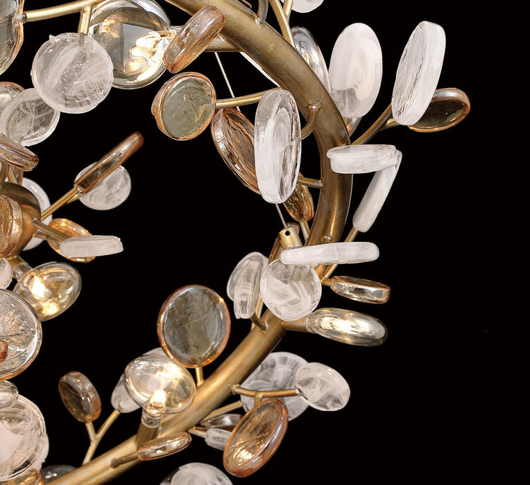 Lib & Co. - 12326-057 - LED Chandelier - Pisa - Antique gold