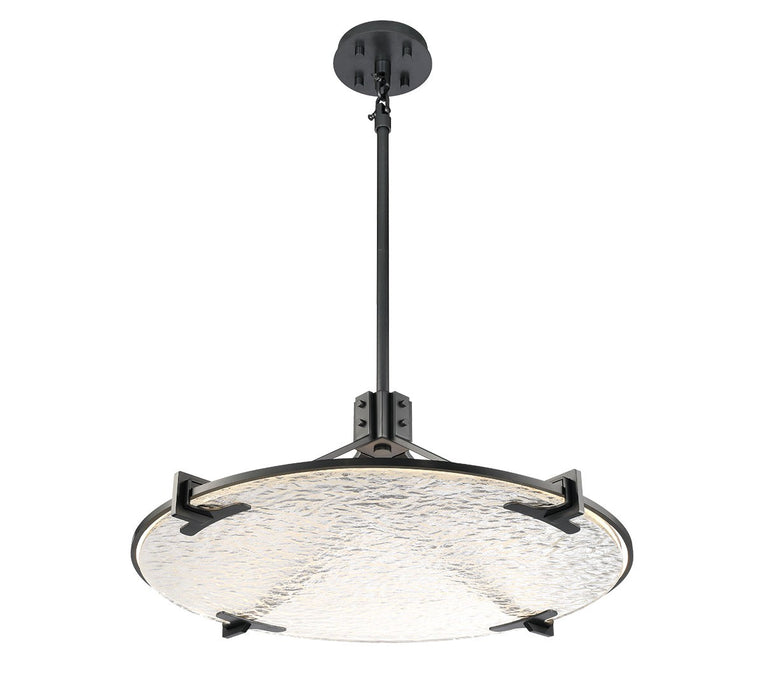 Lib & Co. - 12435-032 - LED Chandelier - Raffinato - Brushed gunmetal