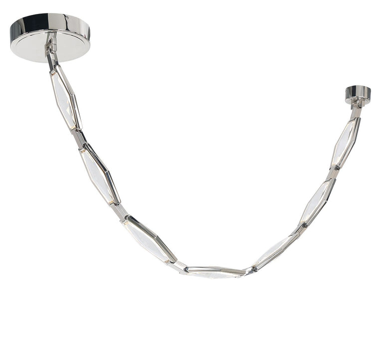 Lib & Co. - 12393-058 - LED Chandelier - Rimini - Polished nickel