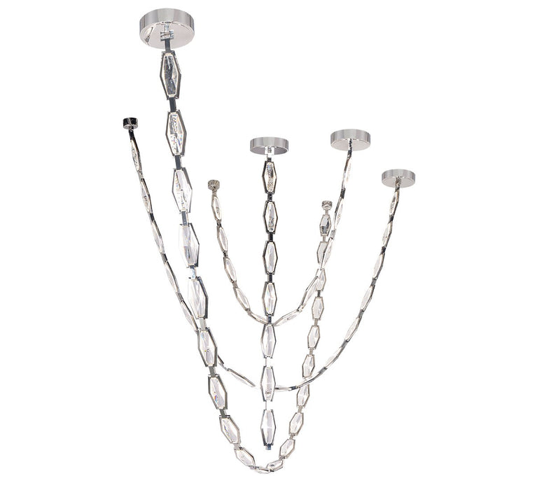 Lib & Co. - 12393-058 - LED Chandelier - Rimini - Polished nickel