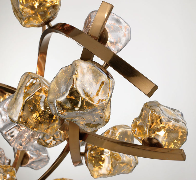 Lib & Co. - 12330-037 - LED Chandelier - Sorano - Brushed brass