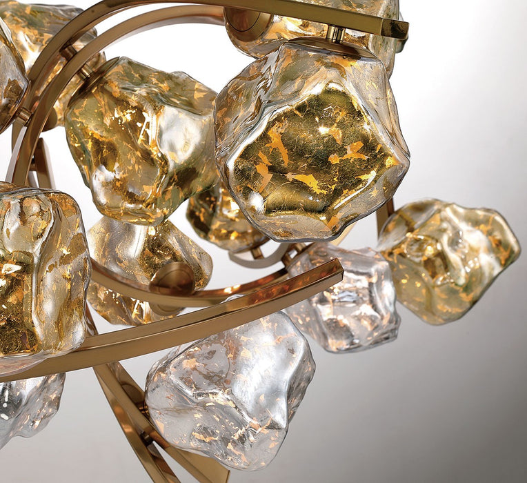 Lib & Co. - 12330-037 - LED Chandelier - Sorano - Brushed brass