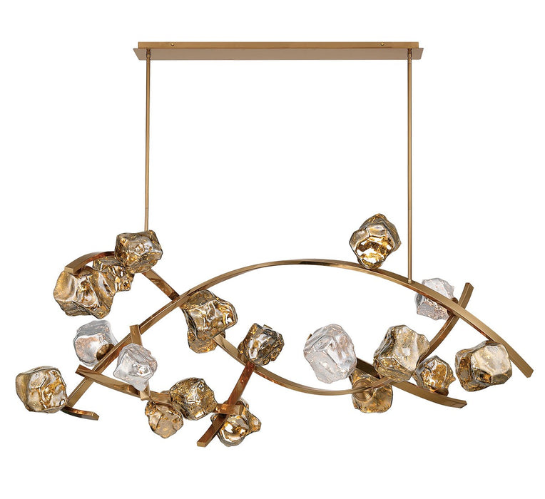 Lib & Co. - 12331-037 - LED Chandelier - Sorano - Brushed brass