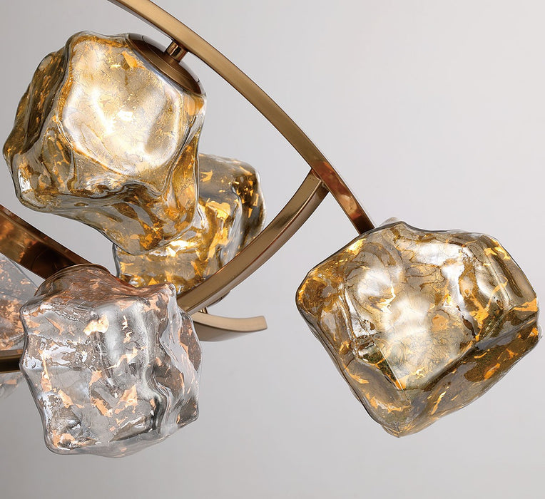 Lib & Co. - 12331-037 - LED Chandelier - Sorano - Brushed brass