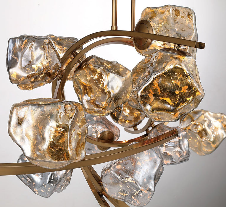 Lib & Co. - 12331-037 - LED Chandelier - Sorano - Brushed brass