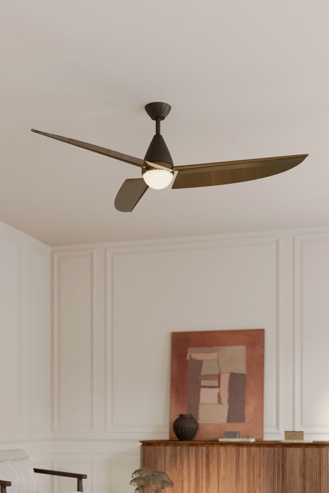 Minka Aire - F758L-DB/HBR - 65" Ceiling Fan - Lirden - Dark Bronze