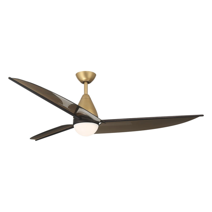 Minka Aire - F758L-HBR/DB - 65" Ceiling Fan - Lirden - Heritage Brass