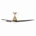 Minka Aire - F758L-HBR/DB - 65" Ceiling Fan - Lirden - Heritage Brass