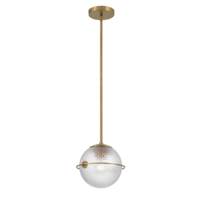 Minka-Lavery - 10125-732 - One Light Mini Pendant - Luniva - Legacy Brass