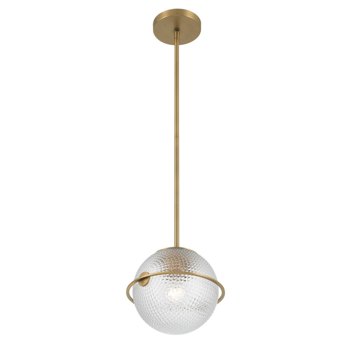 Minka-Lavery - 10125-732 - One Light Mini Pendant - Luniva - Legacy Brass