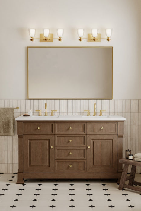Minka-Lavery - 10253-732 - Three Light Vanity - Elowen - Legacy Brass