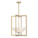 Minka-Lavery - 10256-732 - Three Light Pendant - Elowen - Legacy Brass