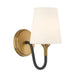 Minka-Lavery - 10271-876 - One Light Bath Sconce - Brienne - Legacy Brass