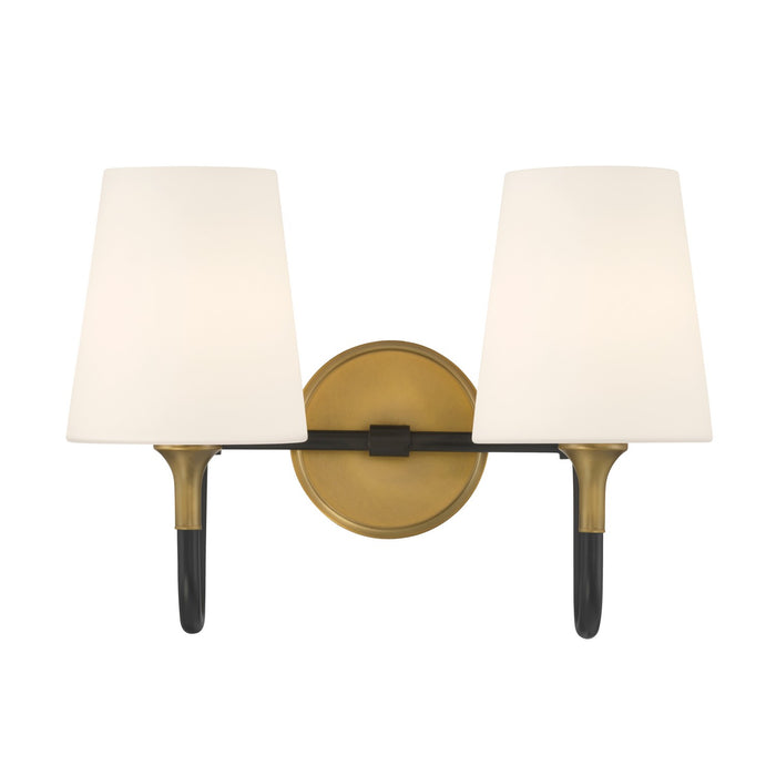 Minka-Lavery - 10272-876 - Two Light Vanity - Brienne - Legacy Brass