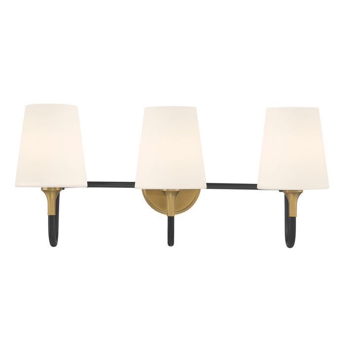 Minka-Lavery - 10273-876 - Three Light Vanity - Brienne - Legacy Brass