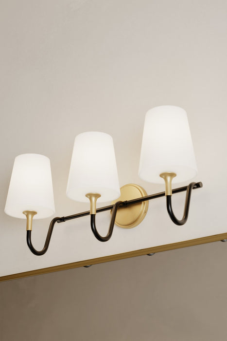 Minka-Lavery - 10273-876 - Three Light Vanity - Brienne - Legacy Brass